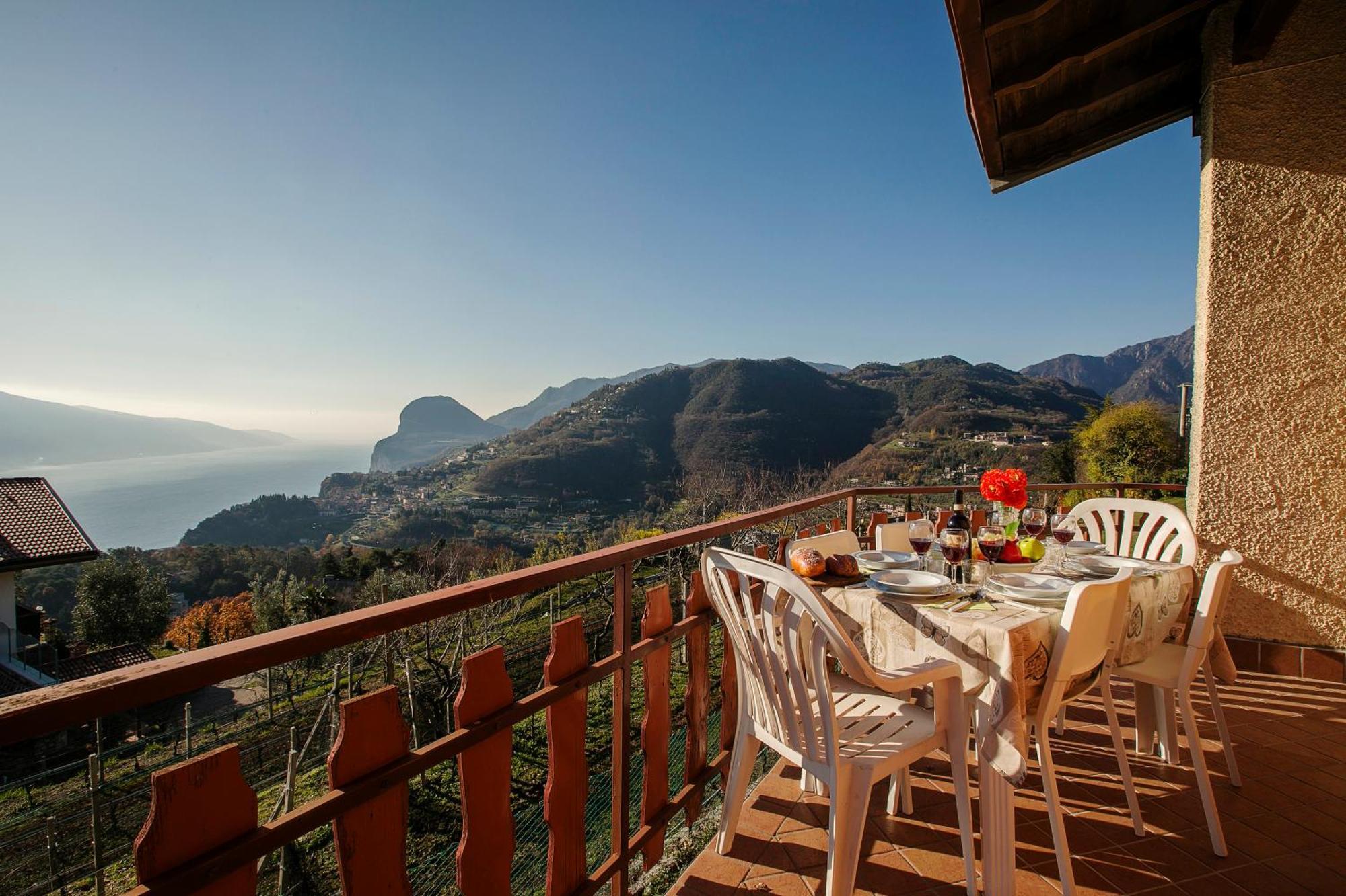 Balcone Panoramico Sul Garda - Happy Rentals Tremosine 외부 사진